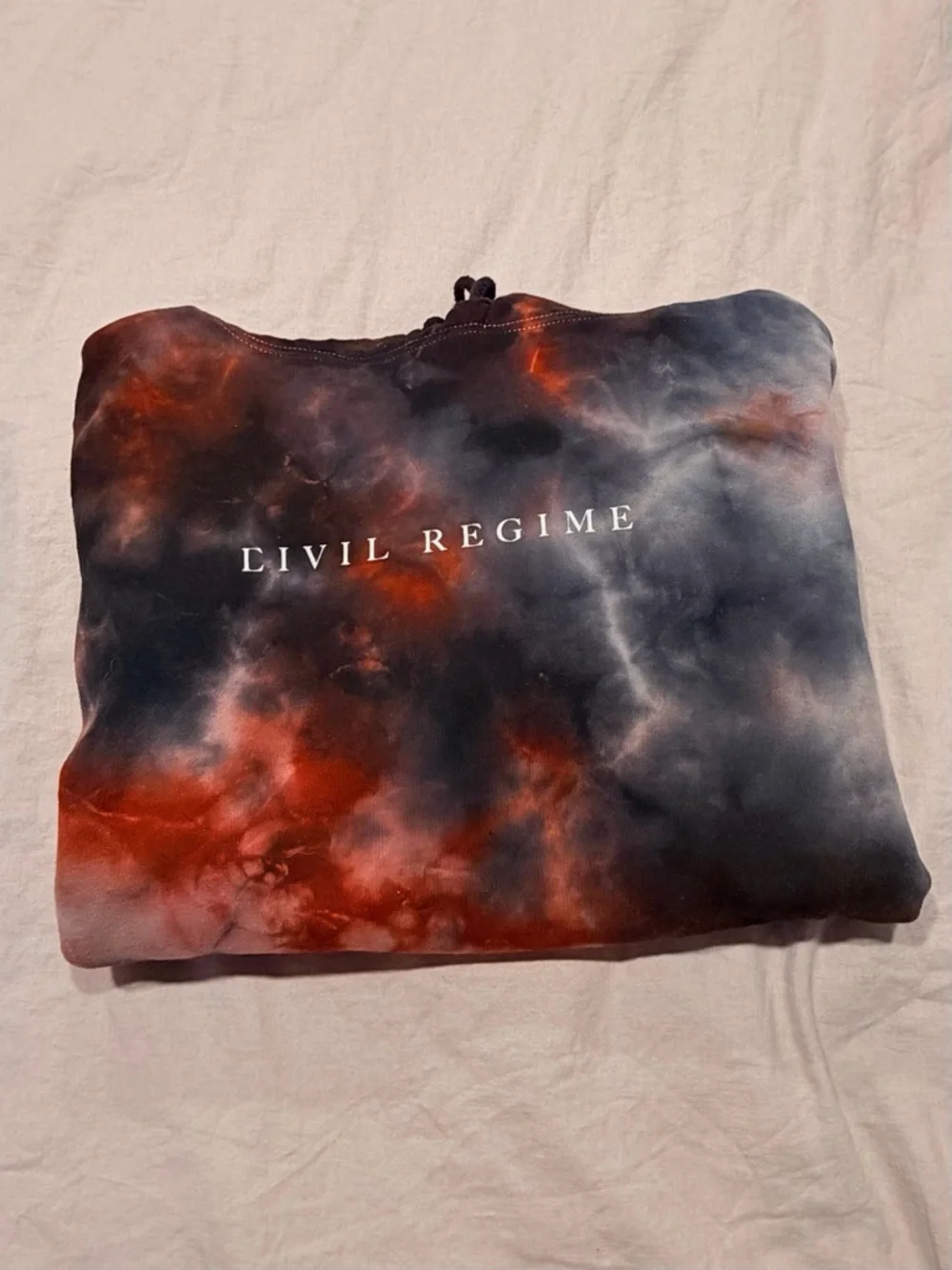Civil Regime Black & Red Roses Hoodie - Picture 5 of 5